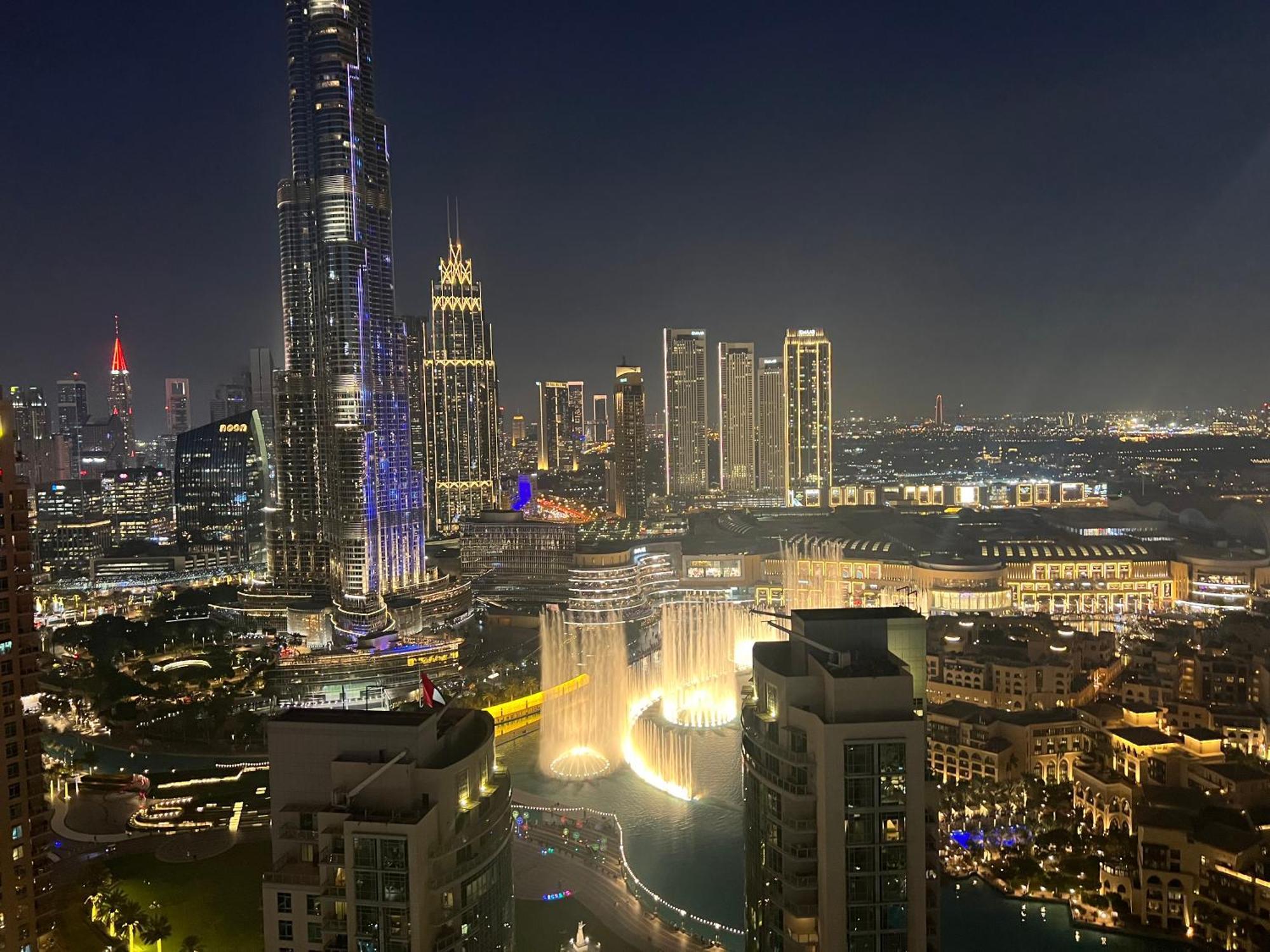 דובאי Prestige Living 2Br With Full Burj Khalifa And Fountain View By Auberge מראה חיצוני תמונה